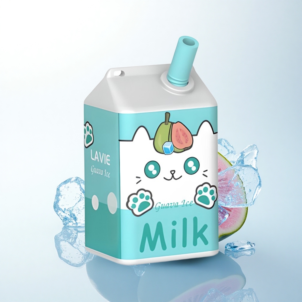 Lavie Milk 7000 Puffs グアバアイス 16ML 600mAh