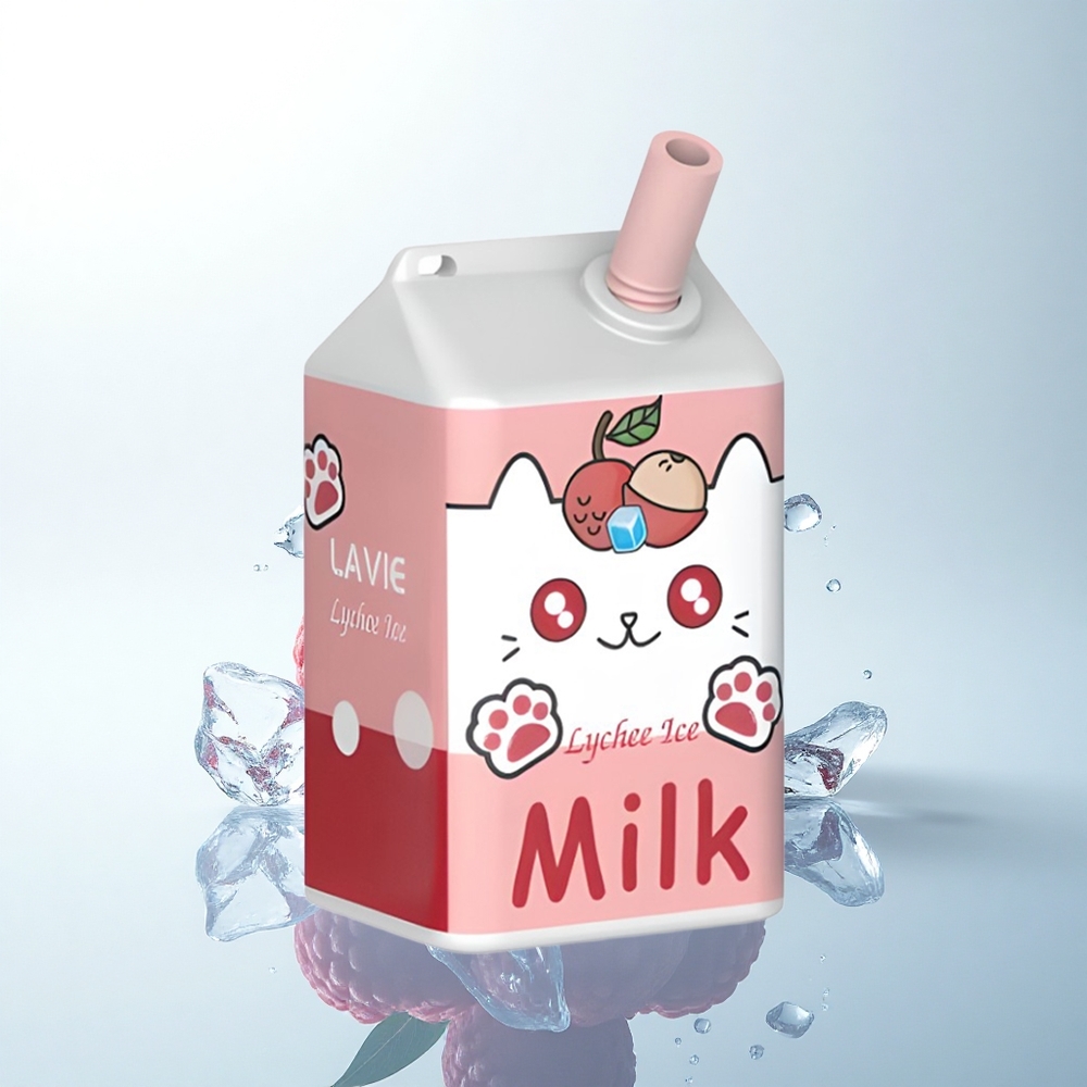 Lavie Milk 7000 Puffs ライチアイス 16ML 600mAh