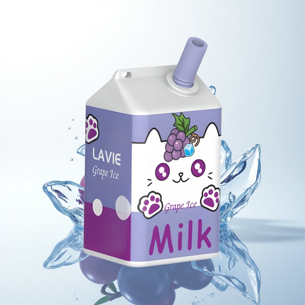 Lavie Milk 7000 Puffs グレープアイス6000mAh