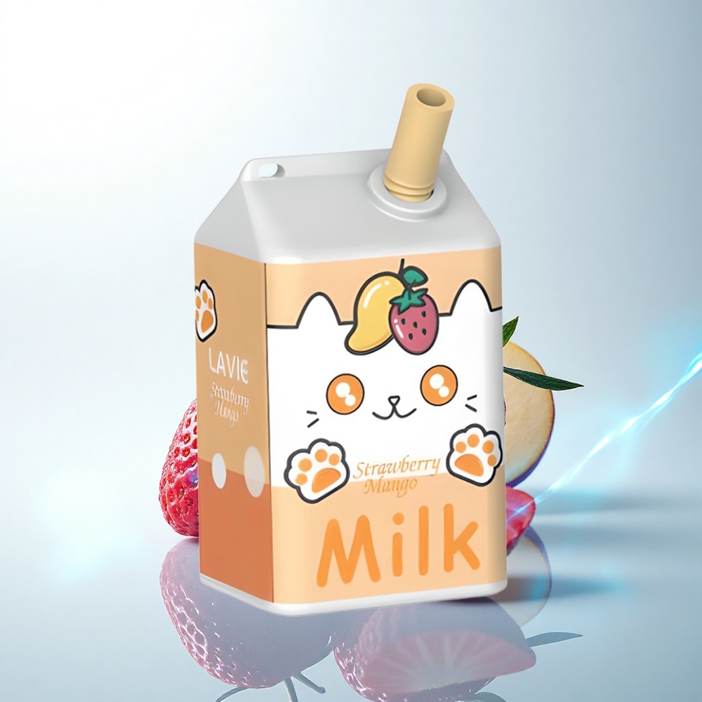 Lavie Milk 7000 Puffs 苺マンゴー600mAh