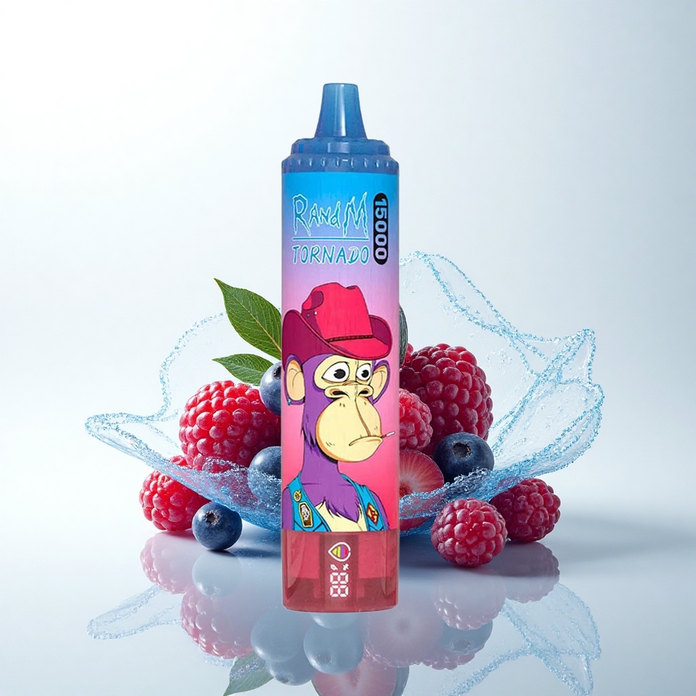 RandM Fumot Tornado 15000 Puffs メッシュベリーミックス 25ml LCD