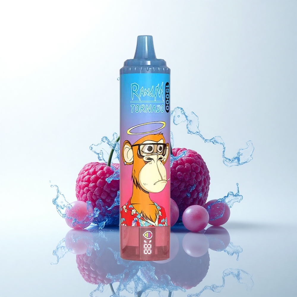 RandM Fumot Tornado 15000 Puffs ブルーラズチェリー メッシュ 25ml