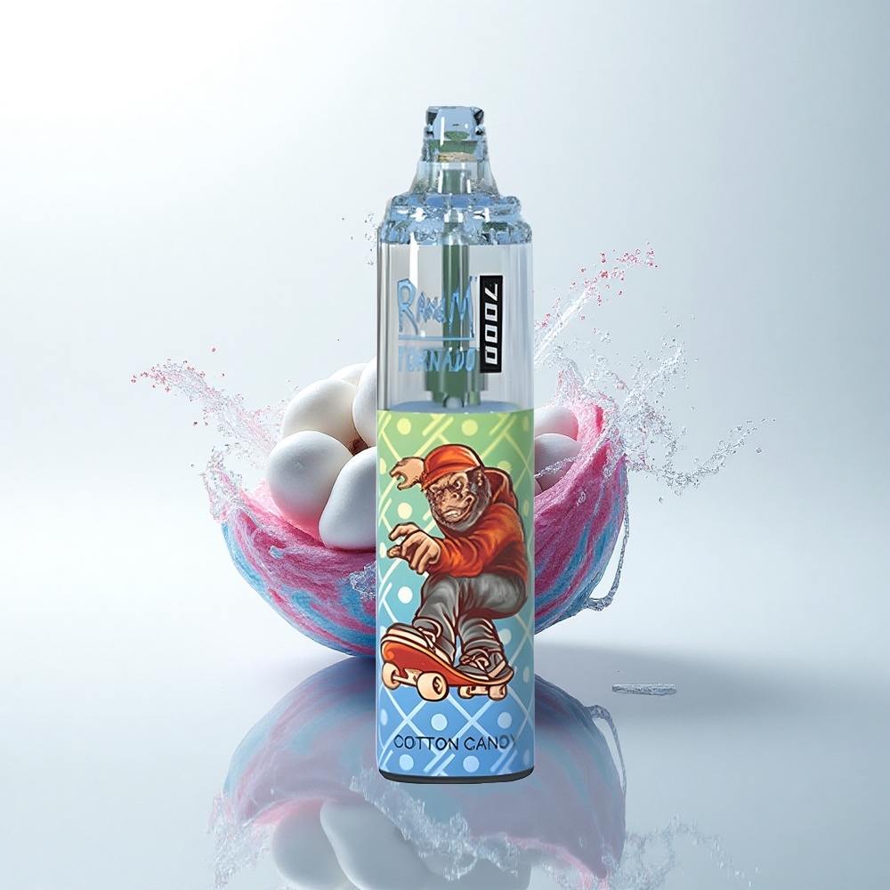 RandM Fumot Tornado 7000 Puffs 綿あめメッシュライト