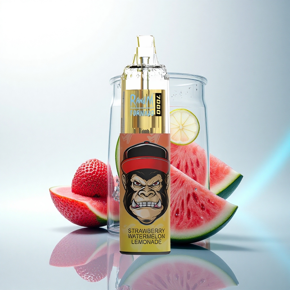 RandM Fumot Tornado 7000 Puffs いちごすいかレモネードメッシュコイル
