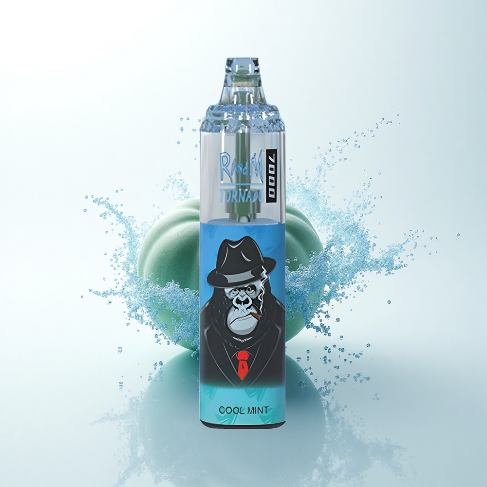 RandM Fumot Tornado 7000 Puffs クールミントメッシュコイル