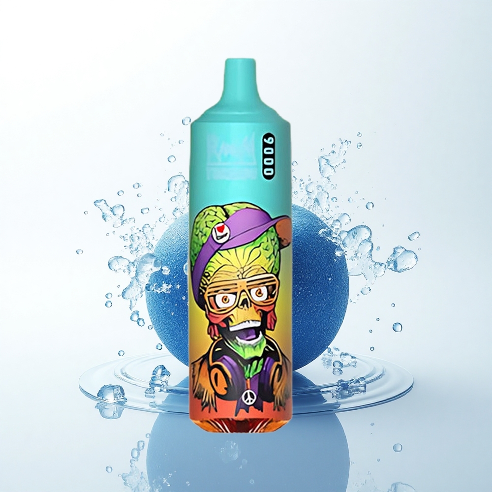 RandM Fumot Tornado 9000 Puffs ブルーリシャスアイス メッシュコイル 18mL 850mAh
