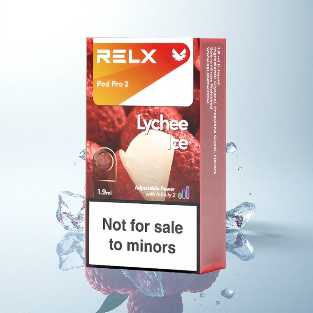 Relx Pod Pro 2 Vape Device ライチアイス 0mg/ml 1.9ml 3モード