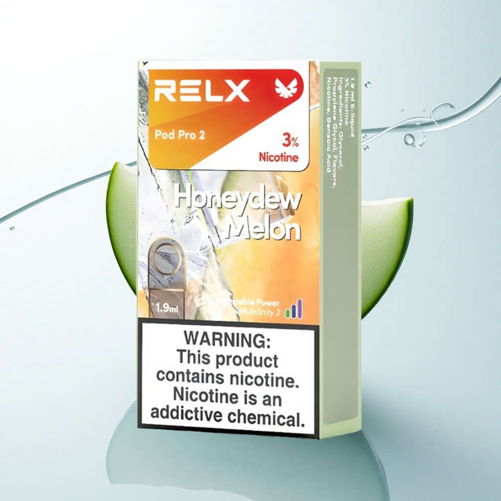 Relx Pod Pro 2 Vape Device ハニーデューメロン30mg/ml 1.9ml 3モード