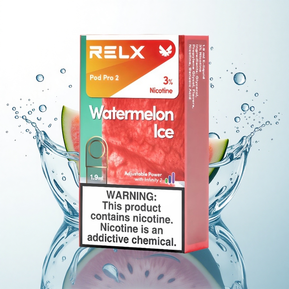 Relx Pod Pro 2 Vape Device スイカアイス 30mg/ml 1.9ml 3電圧調整