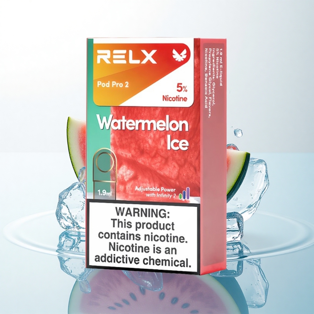 Relx Pod Pro 2 Vape Device スイカアイス 50mg/ml 1.9ml 3モード