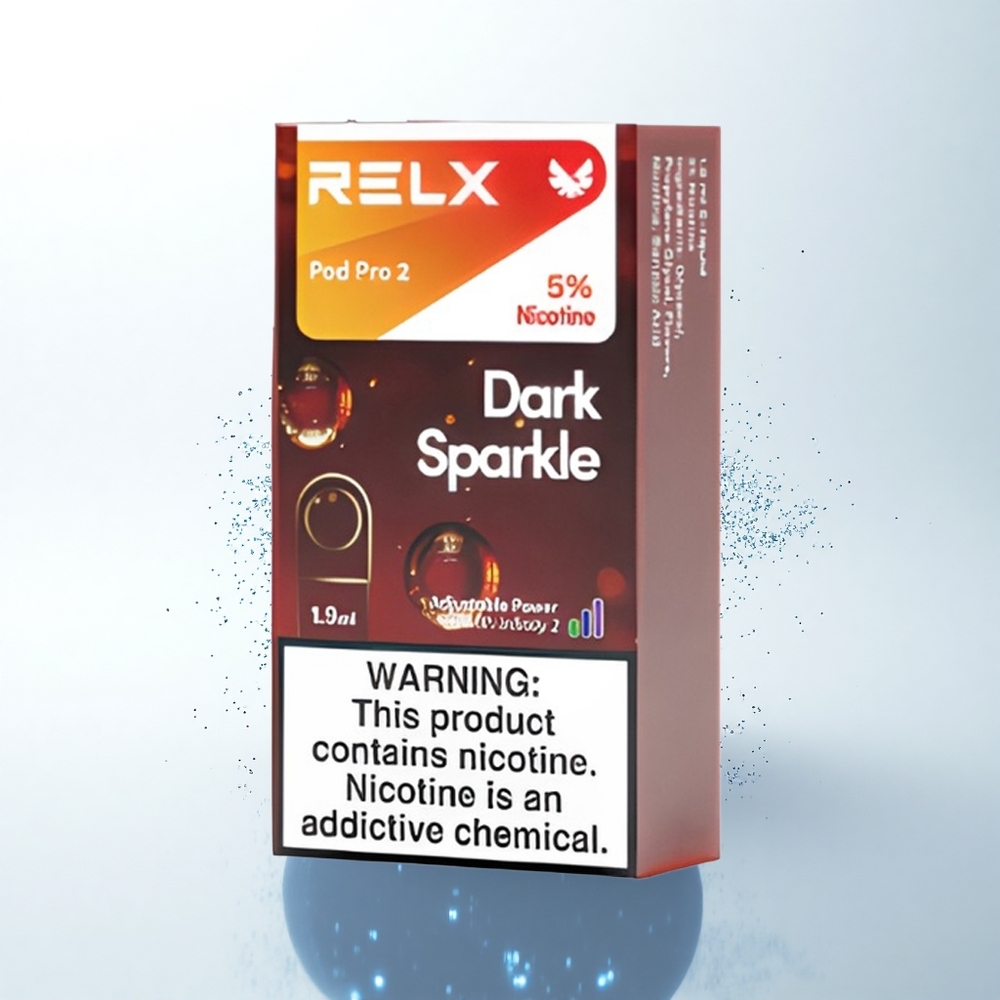 Relx Pod Pro 2 Vape Device ダークスパークル50mg/ml 1.9ml 3電圧調整