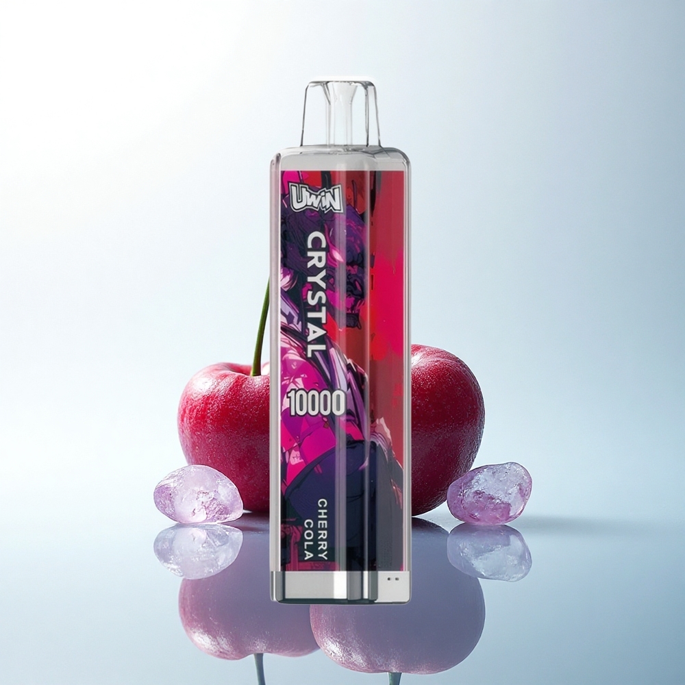 Uwin Crystal 10000 Puffs チェリーコーラ 18ml RGB 650mAh