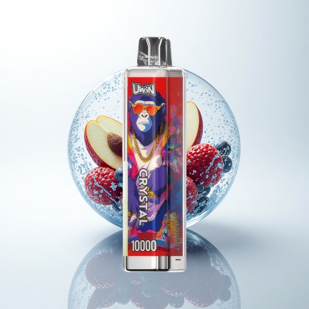 Uwin Crystal 10000 Puffs 愛の66 RGB 10,000