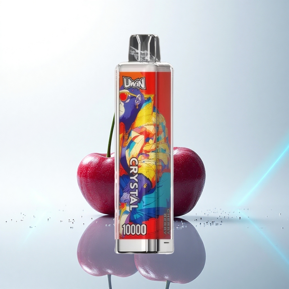 Uwin Crystal 10000 Puffs チェリーベリー RGB 18ml 650mAh