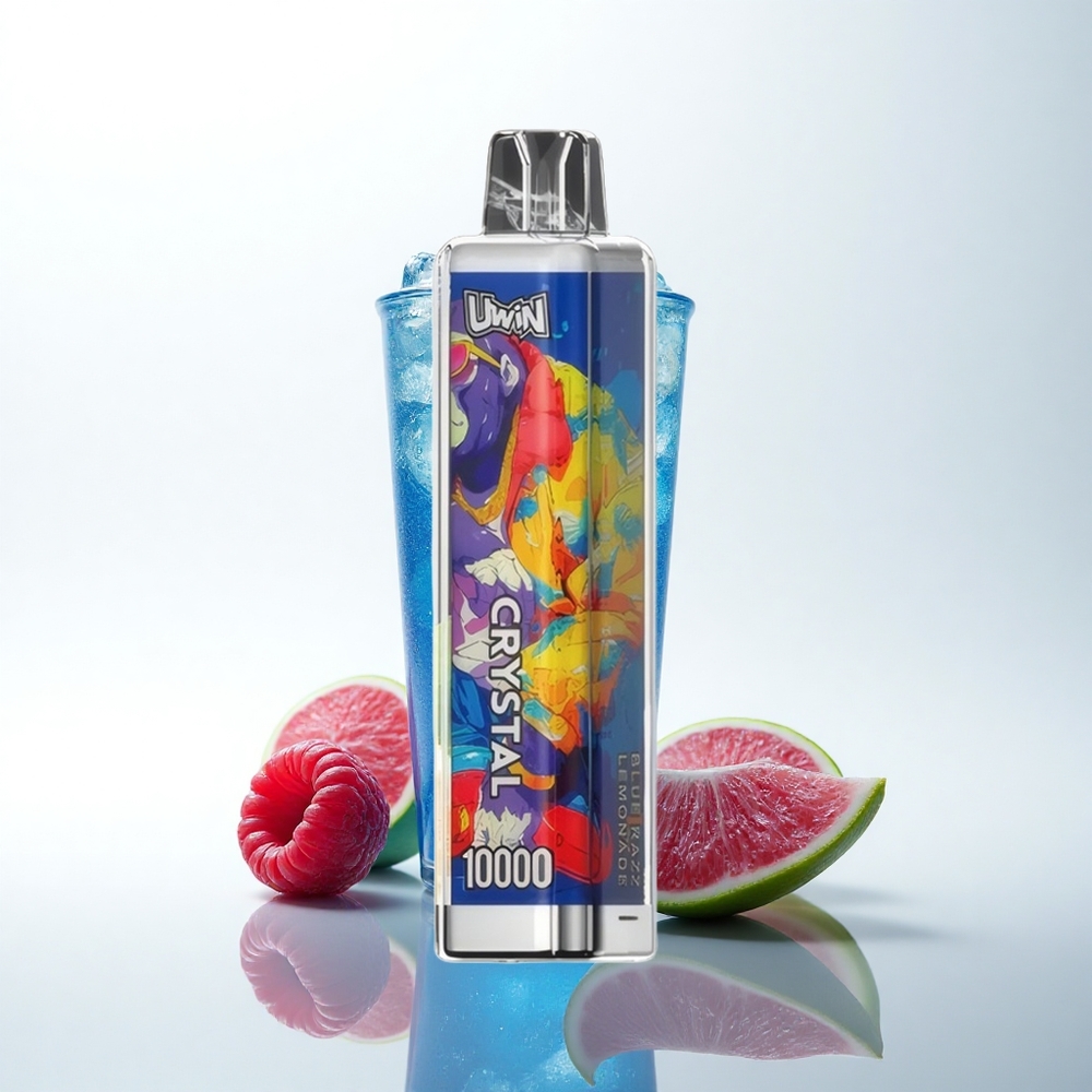 Uwin Crystal 10000 Puffs ブルーラズレモネード RGB 18ml 650mAh