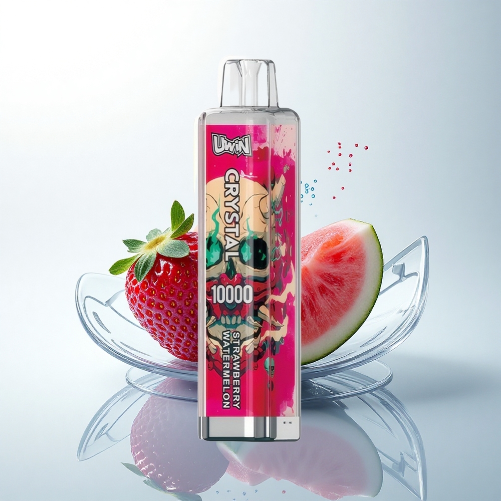 Uwin Crystal 10000 Puffs 苺西瓜 彩光
