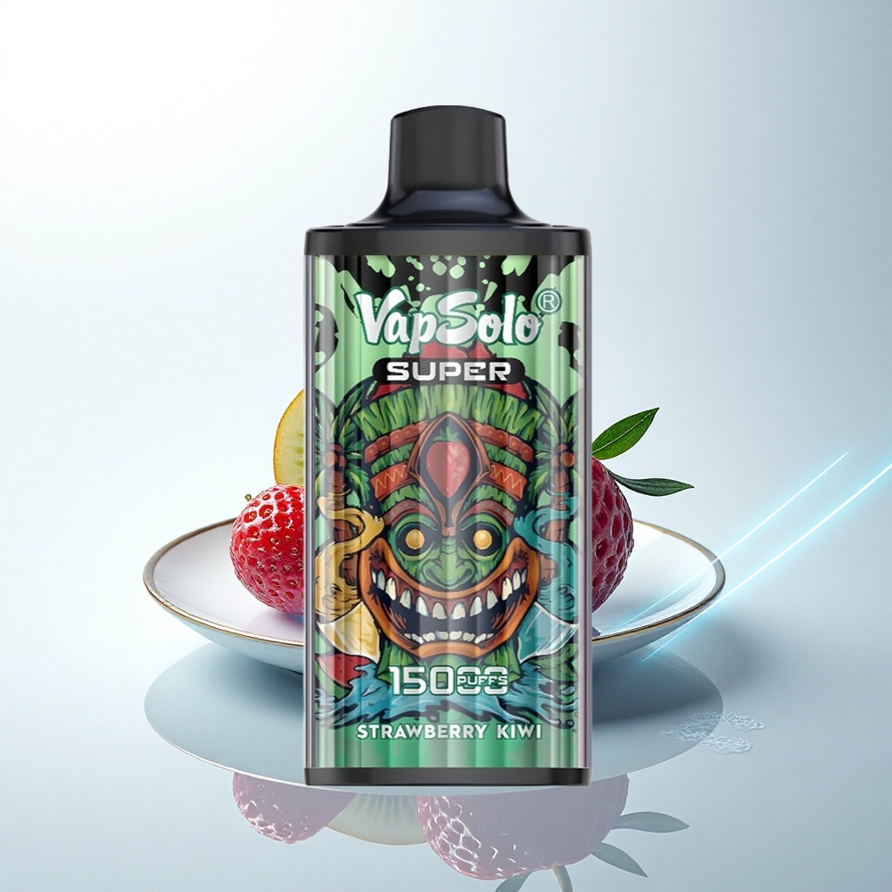 Vapsolo Super 15000 Puffs 苺キウイ 40ml メッシュコイル