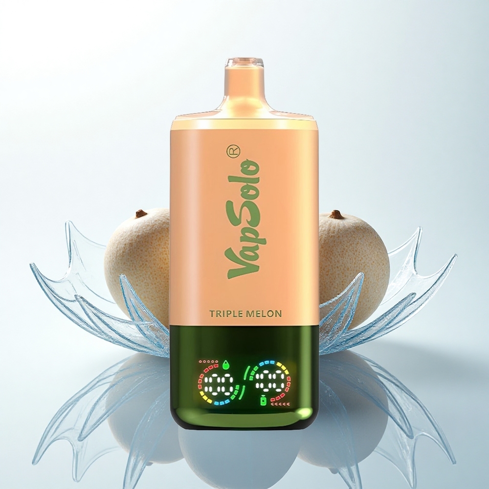 Vapsolo Triple 30000 Puffs トリプルメロン 3タンク Type-C