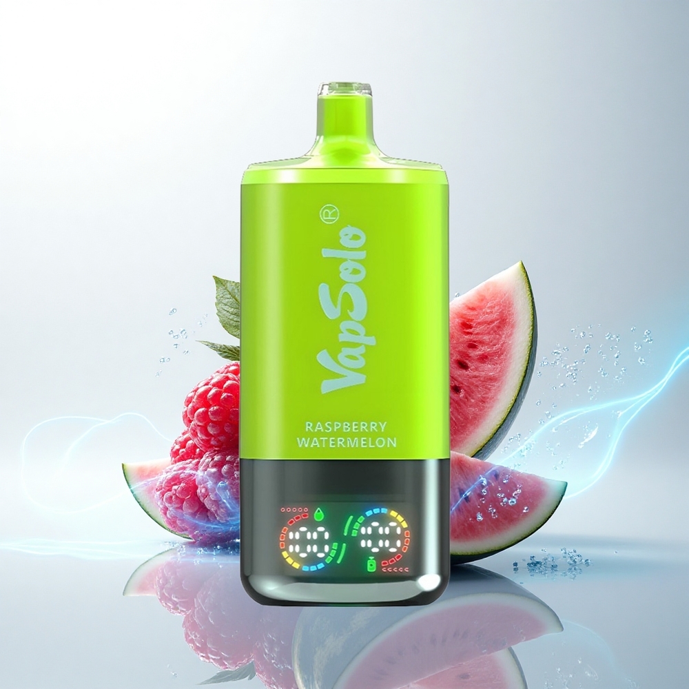 Vapsolo Triple 30000 Puffs ラズベリーメロン 40ml 3タンク Type-C