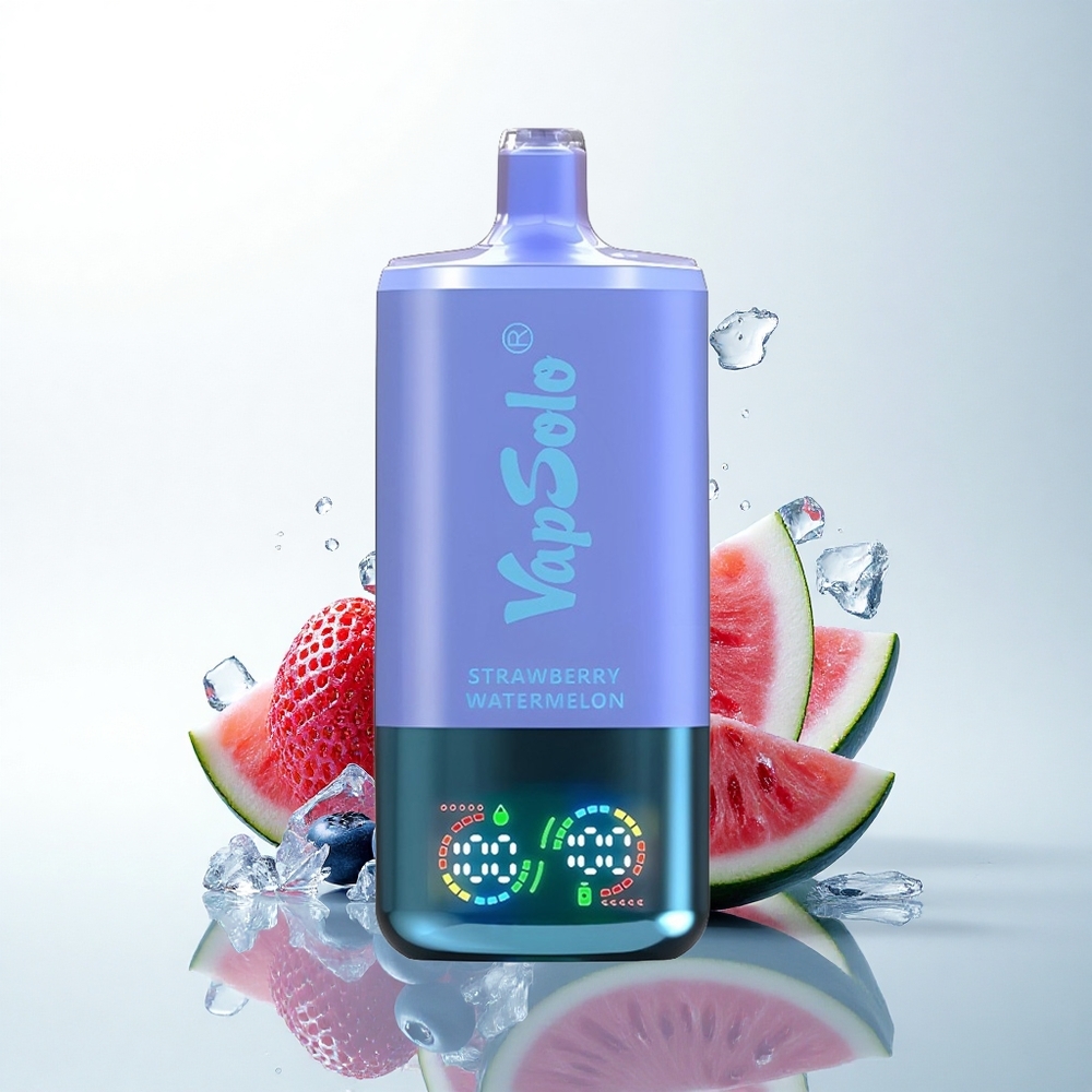 Vapsolo Triple 30000 Puffs いちごスイカブルーベリーアイス 40ml 3タンク Type-C