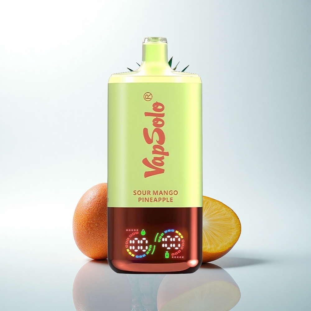 Vapsolo Triple 30000 Puffs サワーマンゴーパイナップル 40ml 3タンク Type-C