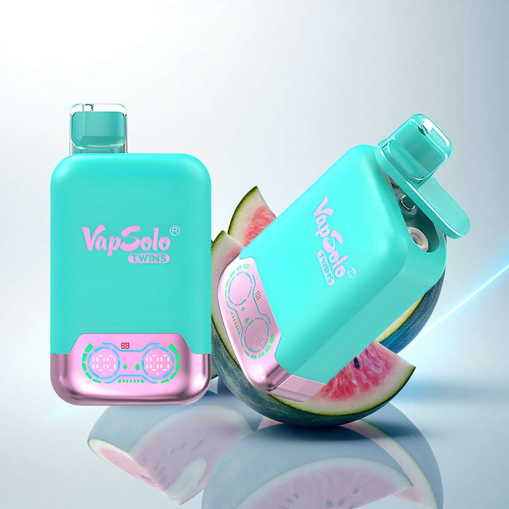 Vapsolo Twins 20000 Puffs トリプルメロン＆ラズベリーウォーターメロン 40ml タイプC