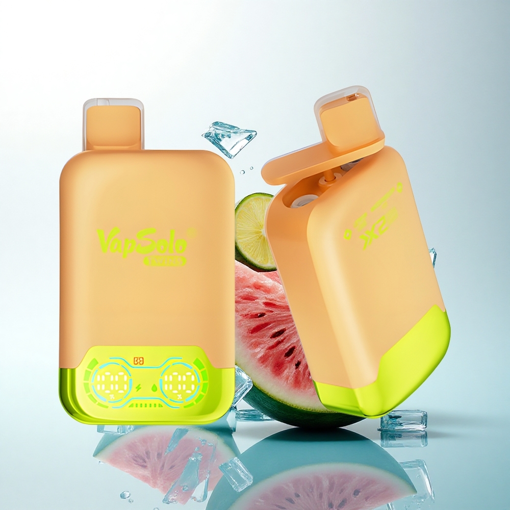 Vapsolo Twins 20000 Puffs レモンライム＆スイカアイス 40ml デュアルタンク