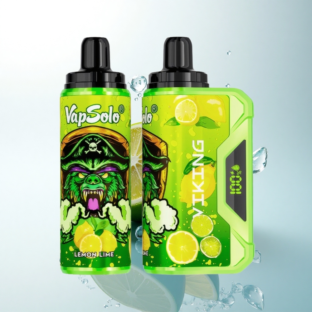 VapSolo VIKING 12000 Puffs レモンライム 22ml Type-C