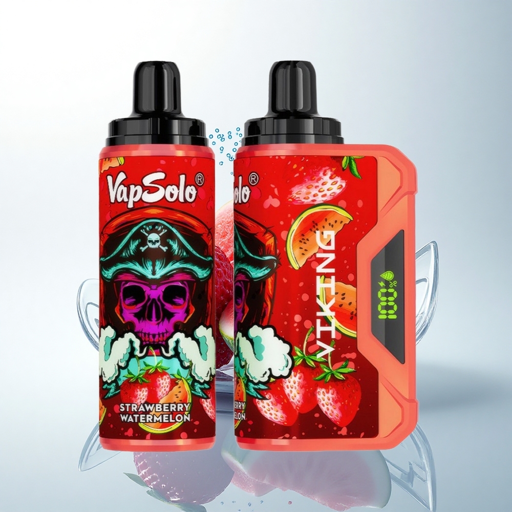 VapSolo VIKING 12000 Puffs いちごすいかタイプC22ml
