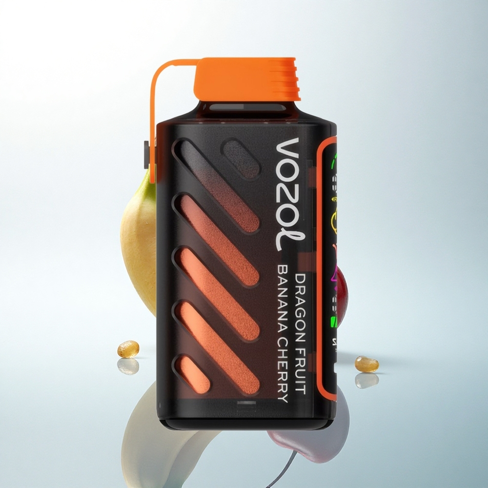 VOZOL Gear Power 20000 Puffs ドラゴンフルーツバナナチェリー デュアルメッシュコイル 20mL 5%