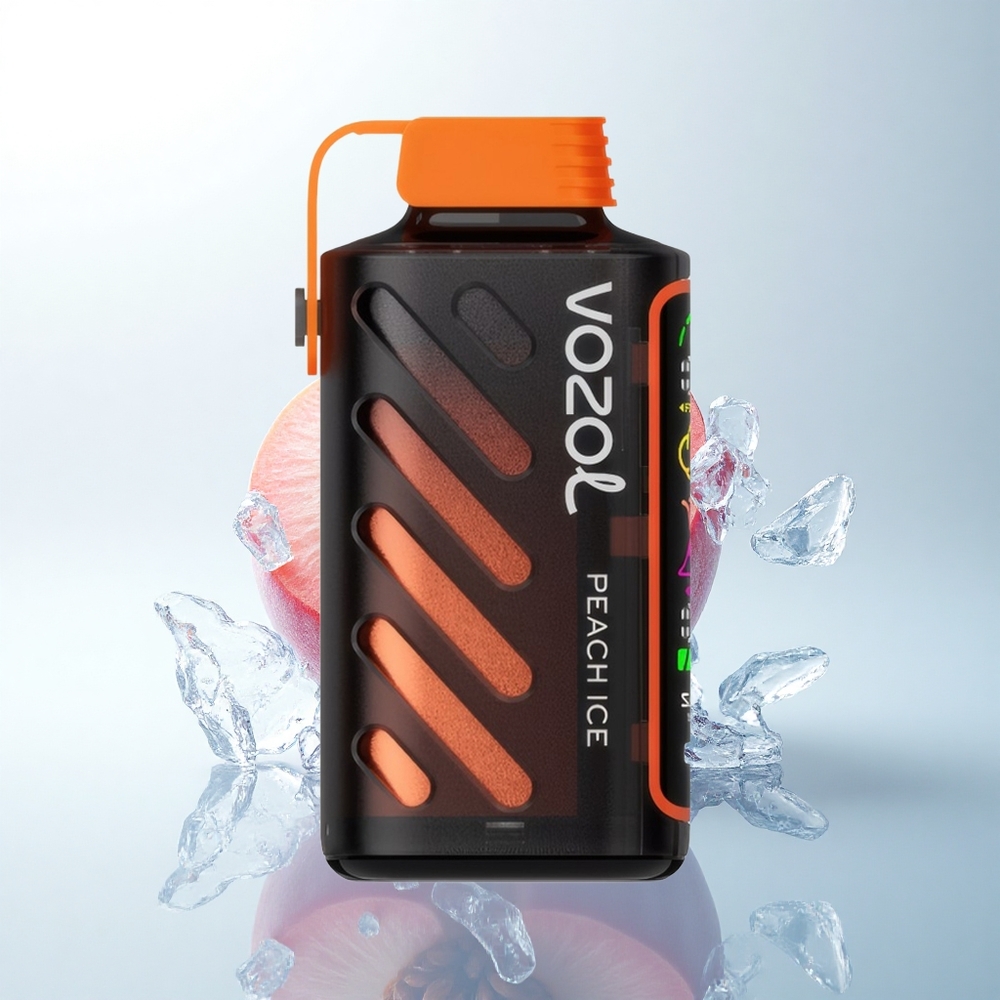 VOZOL Gear Power 20000 Puffs ピーチアイス デュアルメッシュコイル 20mL