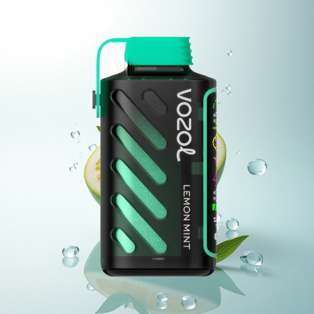 VOZOL Gear Power 20000 Puffs レモンミント デュアルメッシュコイル 20mL