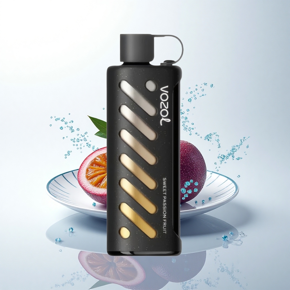 VOZOL Gear Shisha 25000 Puffs 甘いパッションフルーツ・デュアルメッシュ・1000mAh