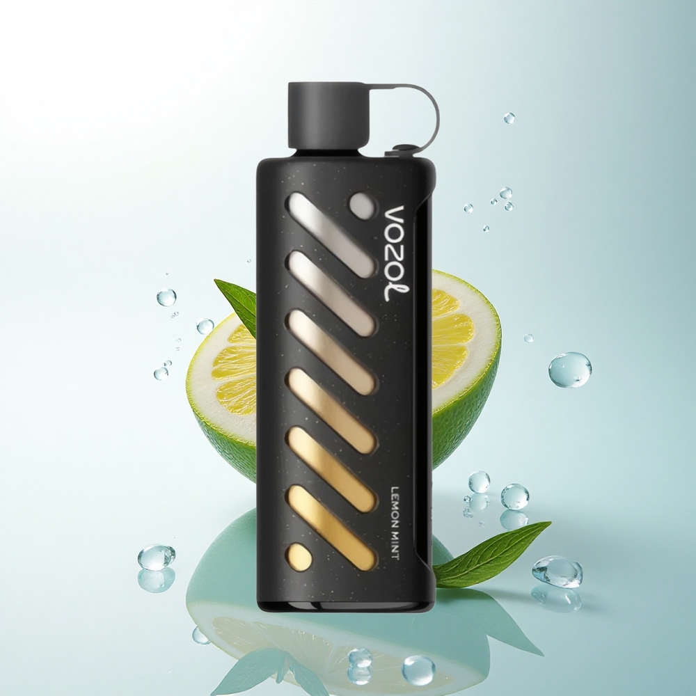 VOZOL Gear Shisha 25000 Puffs レモンミント デュアルメッシュ 5mg