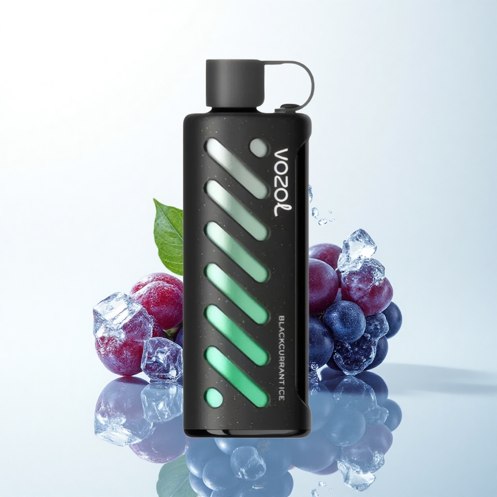 VOZOL Gear Shisha 25000 Puffs ブラックカラントアイスデュアルメッシュ