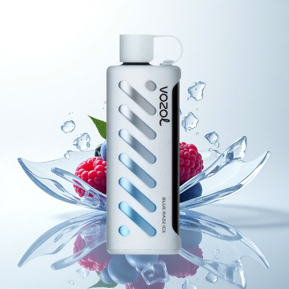 VOZOL Gear Shisha 25000 Puffs ブルーレズアイスデュアルメッシュ