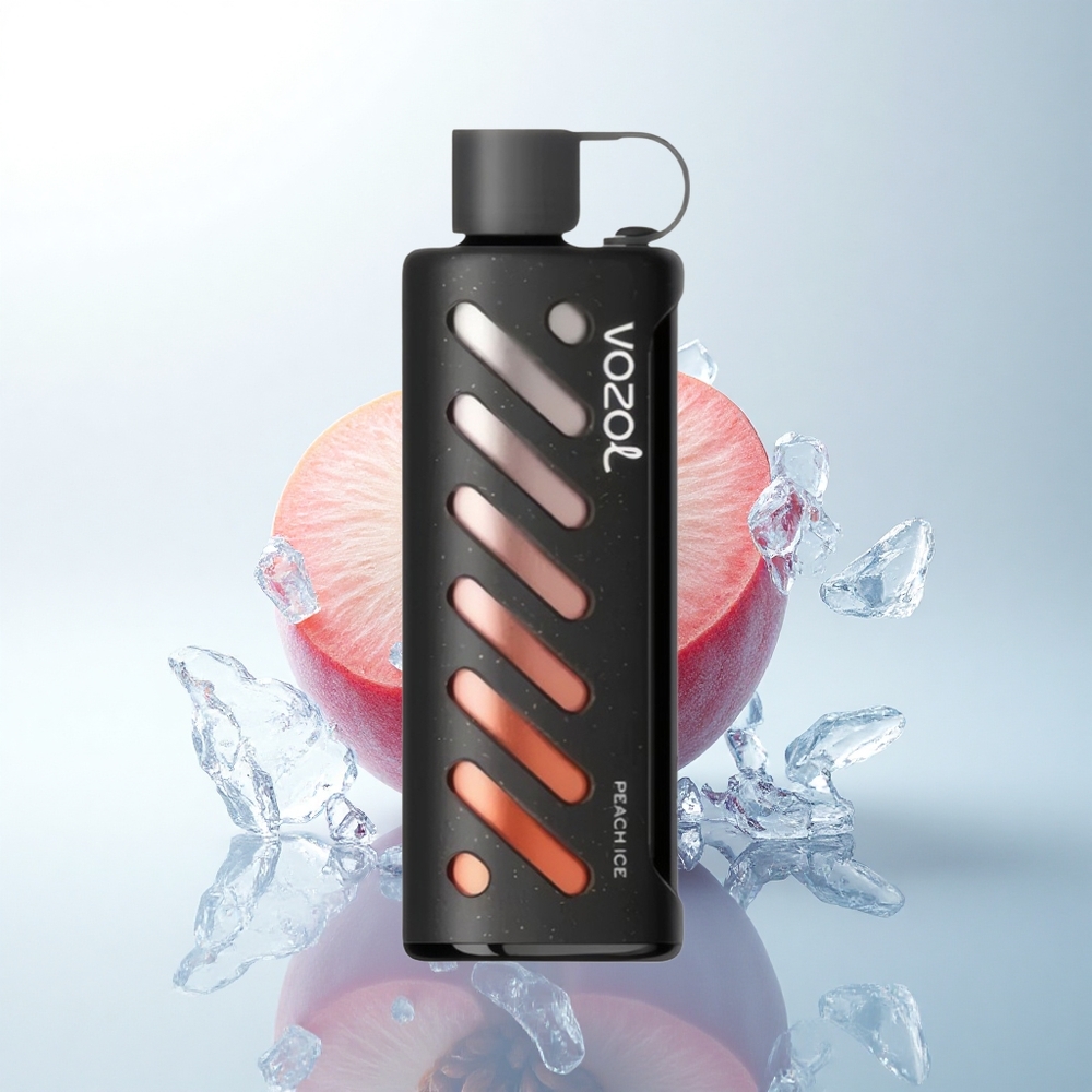 VOZOL Gear Shisha 25000 Puffs ピーチアイス デュアルメッシュ