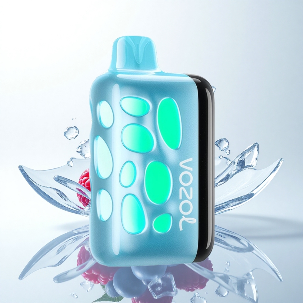 VOZOL RAVE 40000 Puffs ブルーラズアイス ビートシンク パーティーモード