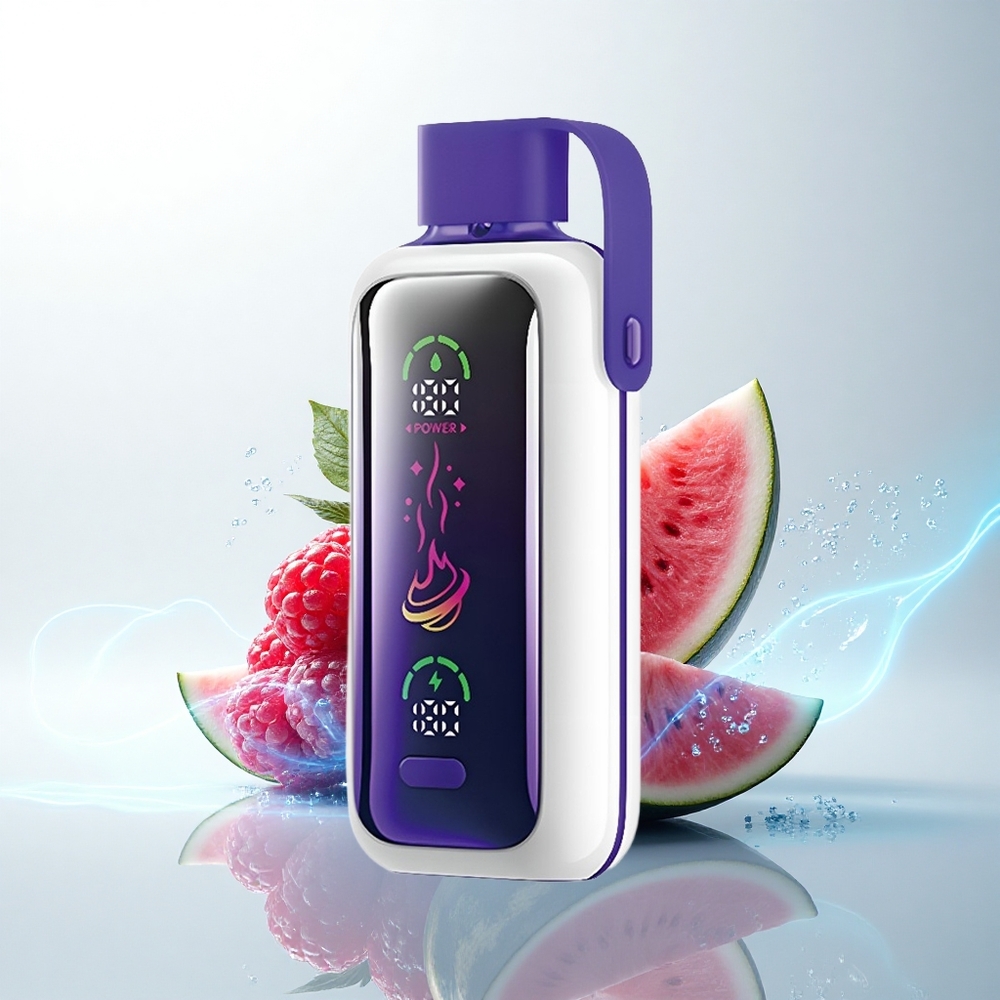 VOZOL Star 20000 Puffs ラズベリーメロン デュアルメッシュ 0mg