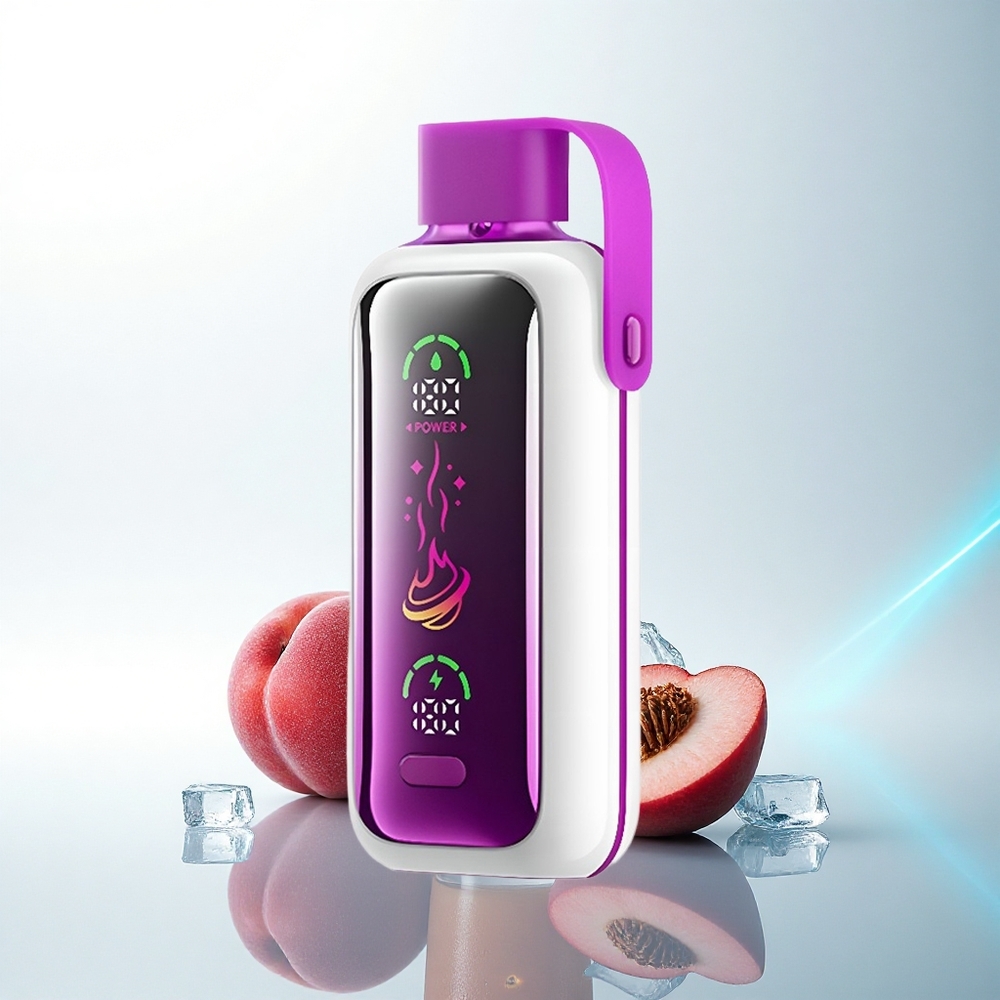 VOZOL Star 20000 Puffs ピーチアイスデュアルメッシュ650mAh