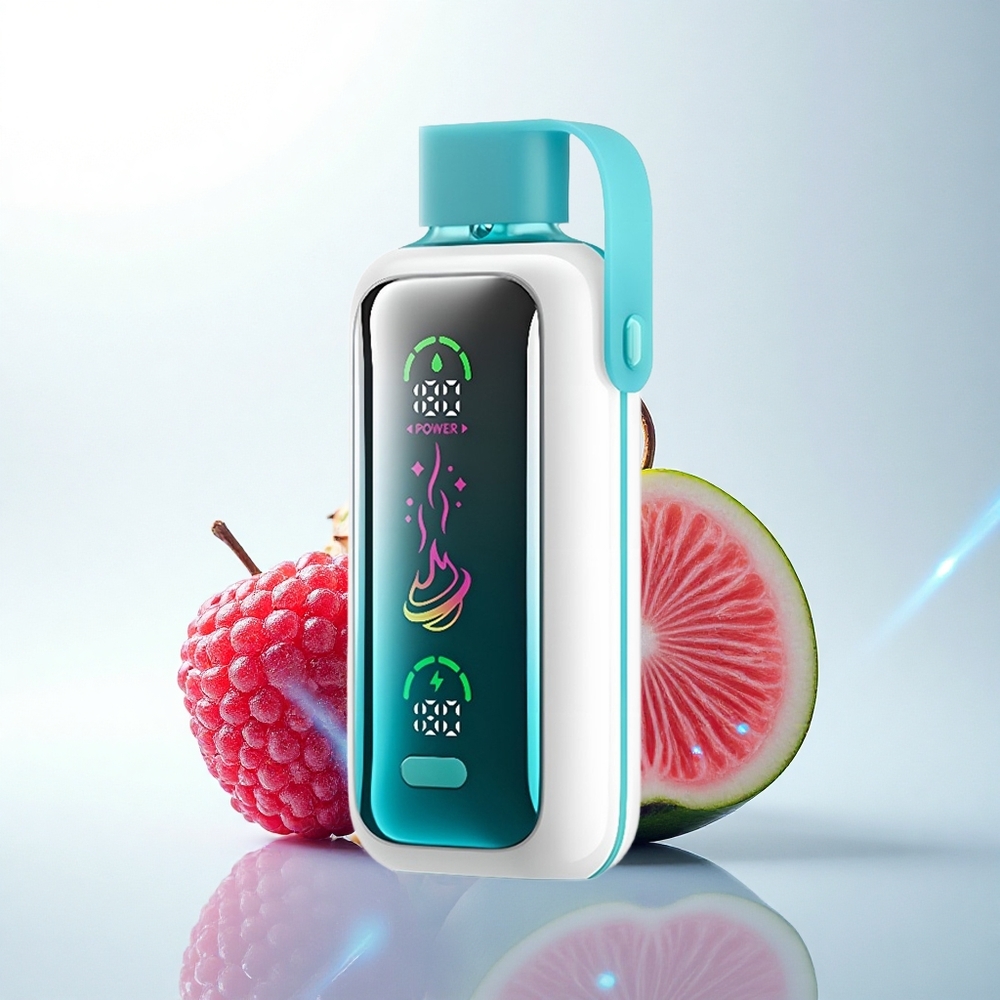 VOZOL Star 20000 Puffs ラズベリーアップルウォーターメロンパイナップルデュアルメッシュ650mAh