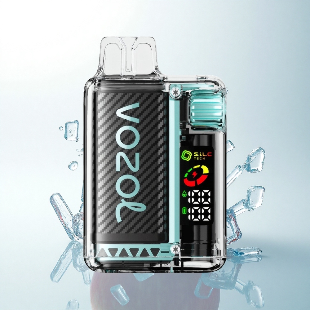 VOZOL Vista 20000 Puffs サワーアップルアイス 650mAh 2% S.i.L.Cテックデュアルメッシュコイル