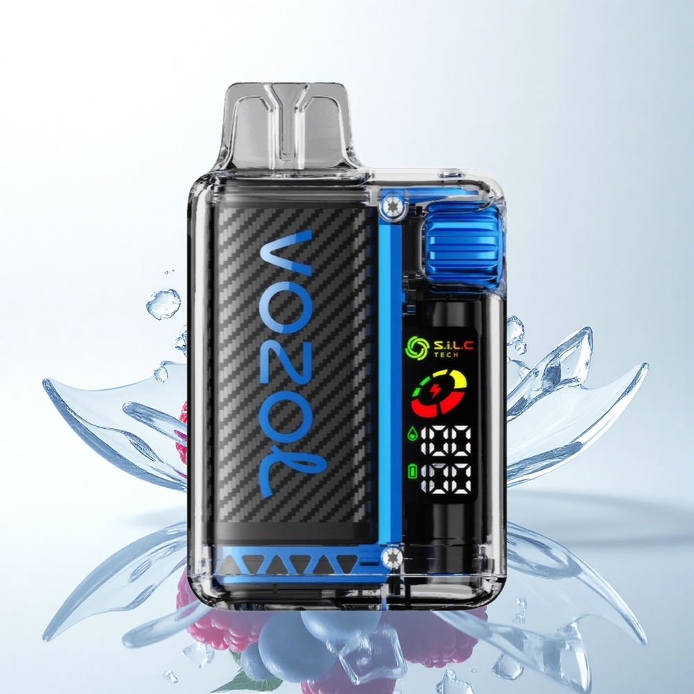 VOZOL Vista 20000 Puffs ブルーラズアイス 650mAh デュアルメッシュコイル