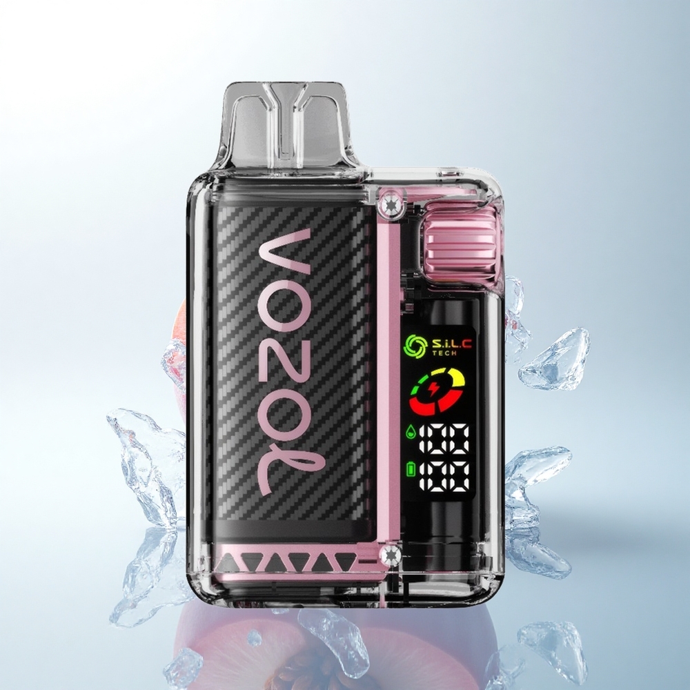 VOZOL Vista 20000 Puffs ピーチアイス デュアルメッシュ 650mAh